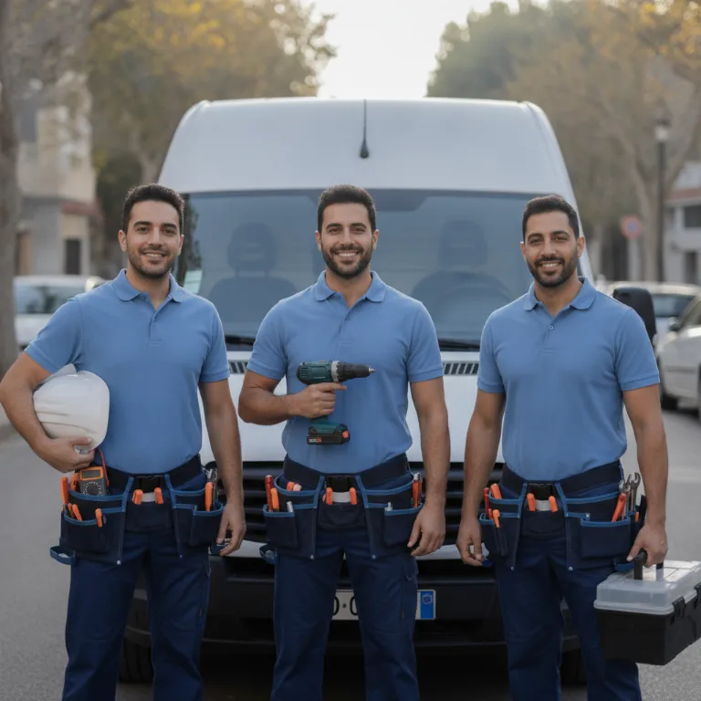 Electricista equipo en Canillas